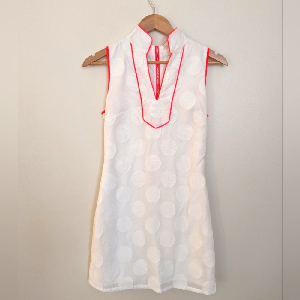 Sail to Sable Tuckernuck White Sleeveless Tunic Shift Dress XS Extra Small